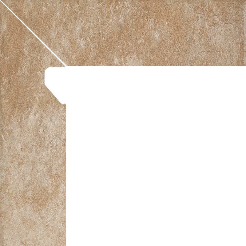 Цоколь лівий Ilario Beige 2х-елементний 81x300x11 Paradyz - Зображення