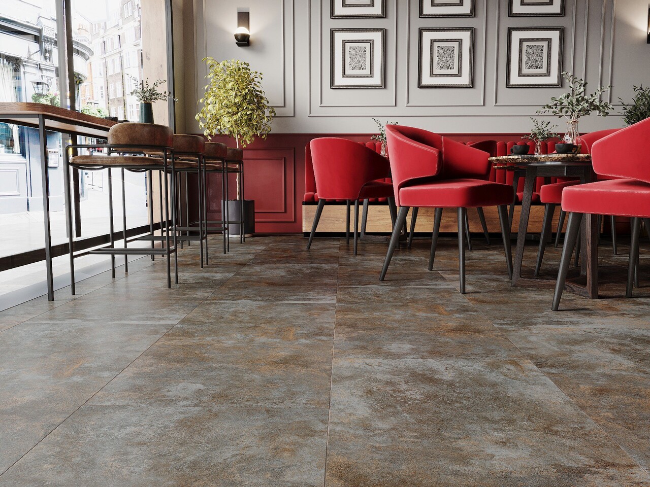 Плитка керамогранітна 782980 Metallica Сірий RECT 600x1200x8 Golden Tile - Зображення 183951382-8cbe6.jpg