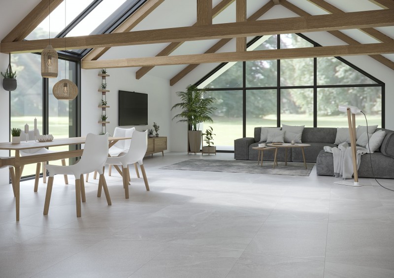 Плитка керамогранітна Stonehenge Світло-сірий LAP 597x597x8,5 Nowa Gala - Зображення 1843041-de723.jpg