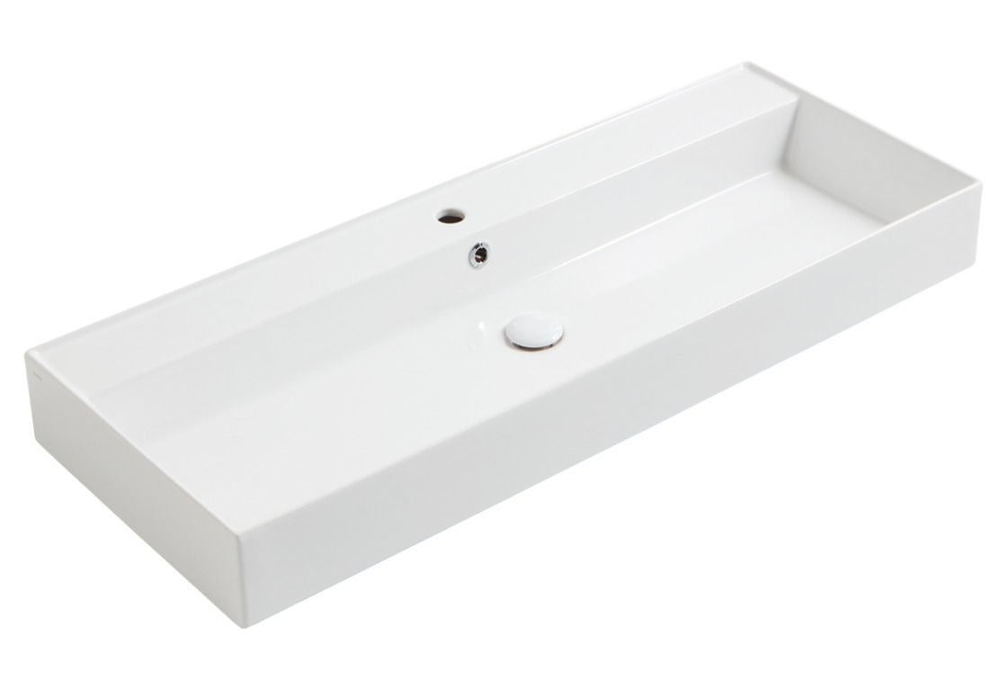 Умивальник AG 121 Agile (AG121) Glossy white SIMAS - Зображення