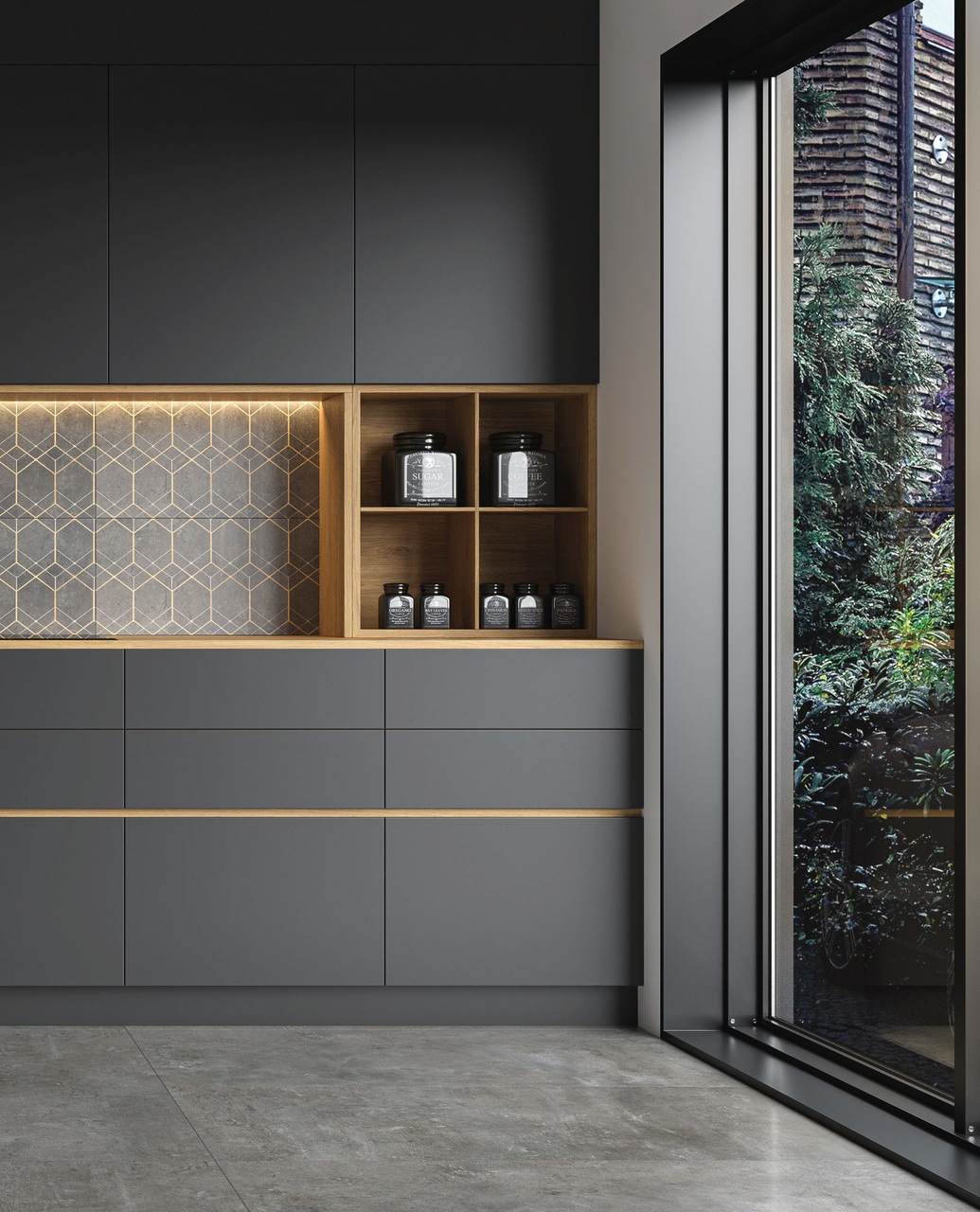 Плитка керамогранітна Softcement Graphite POL 597x1197x8 Cerrad - Зображення 1845884-53907.jpg