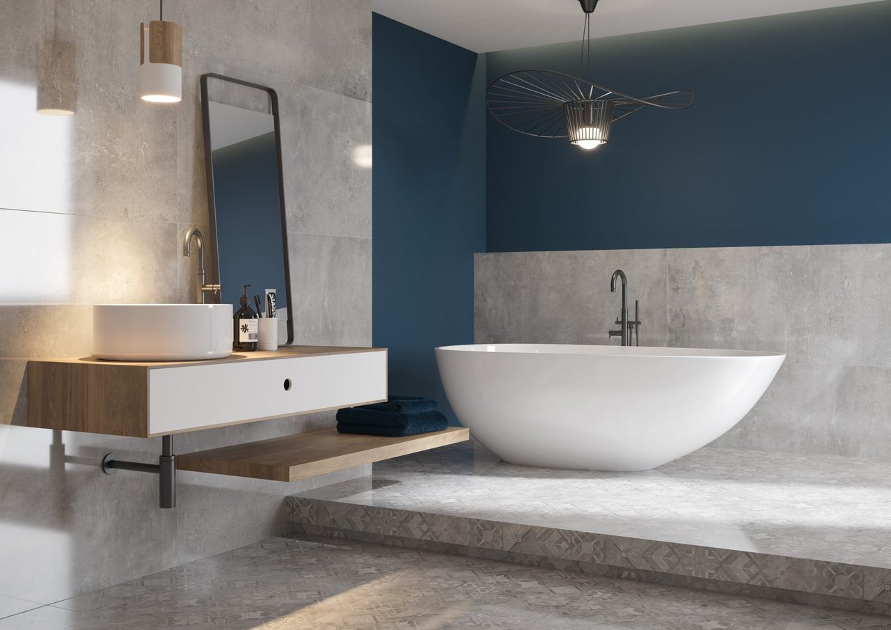 Плитка керамогранітна Softcement Silver Decor Patchwork RECT 597x597x8 Cerrad - Зображення 1846024-d4330.jpg