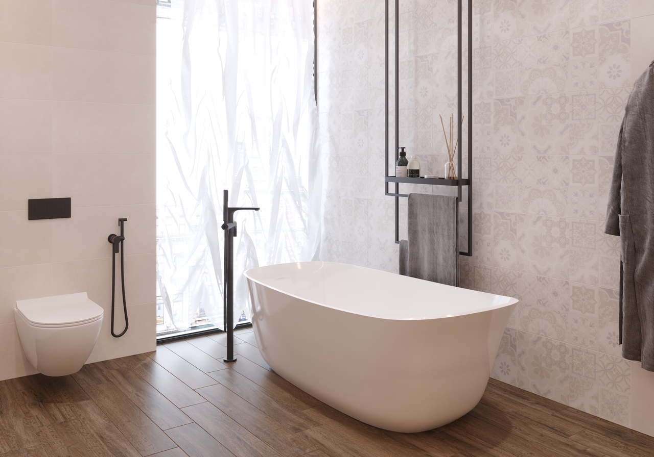 Плитка стінова Doha бежевий печворк №1 300x600x9 Golden Tile - Зображення 1847864-fc5fa.jpg