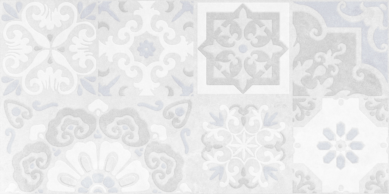 Плитка стінова Doha сірий печворк №1 300x600x9 Golden Tile - Зображення