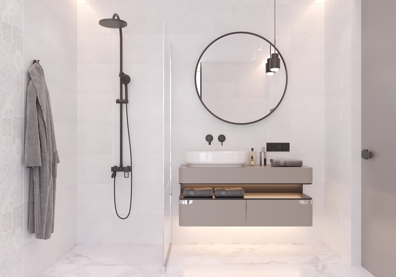 Плитка стінова Doha світло-сірий 300x600x9 Golden Tile - Зображення 1847904-70813.jpg