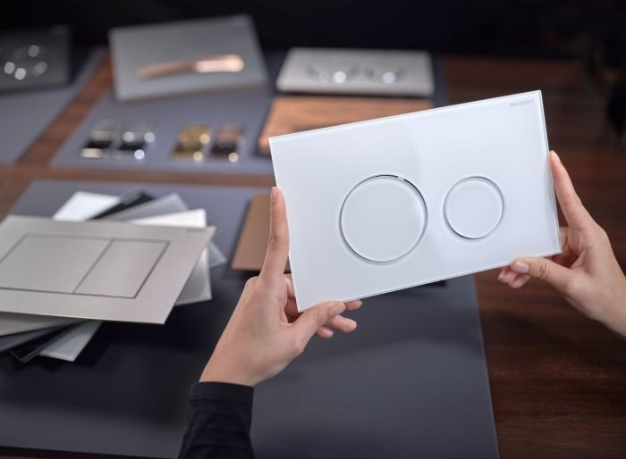 Кнопка зливу Sigma 40 Round 115.628.SI.1 білий Geberit - Зображення 184811589-48618.jpg