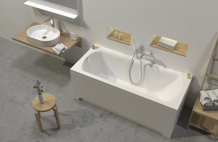 Ванна прямокутна DOMINO II 170х75, RAVAK - Зображення 1849345-9f848.jpg