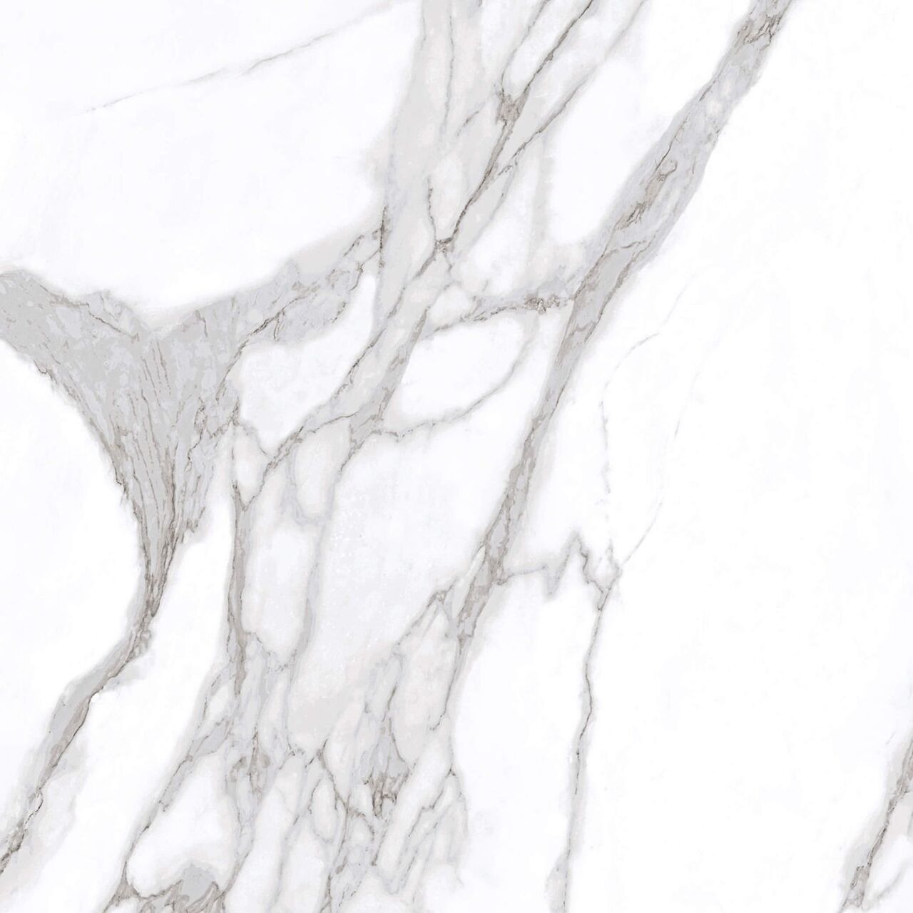 Плитка керамогранитная 860800 Elba Білий MAT 400x400x7 Golden Tile - Зображення