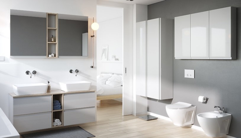 Шафка під стільницю Moduo 60 біла Cersanit - Зображення 1849909-e115d.jpg