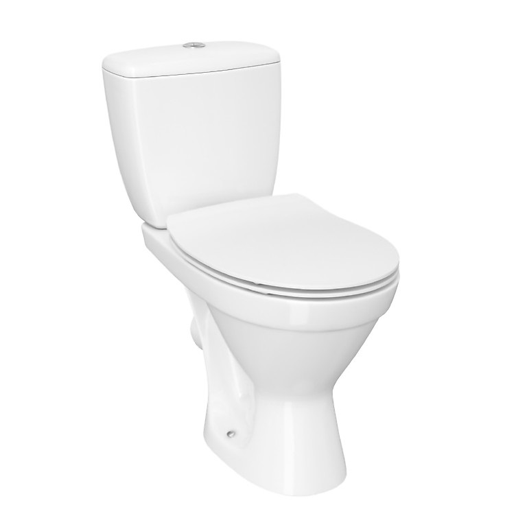 Компакт Cersania 705  SimpleOn 011 з кришкою Slim дюропласт soft-close (CCKZ1014916402) Cersanit - Зображення