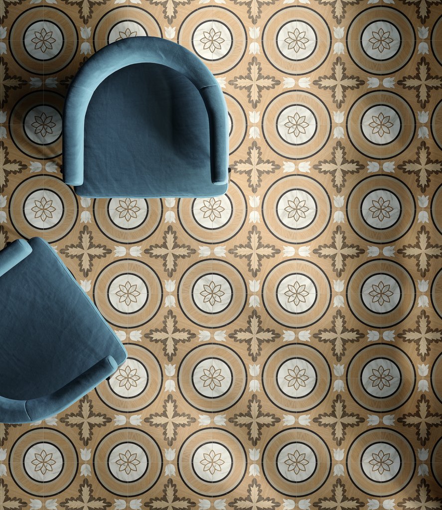 Плитка керамогранітна CSAIEL0320 Intarsi Elite 03 200x200x10 Sant'agostino - Зображення 1850765-42556.jpg