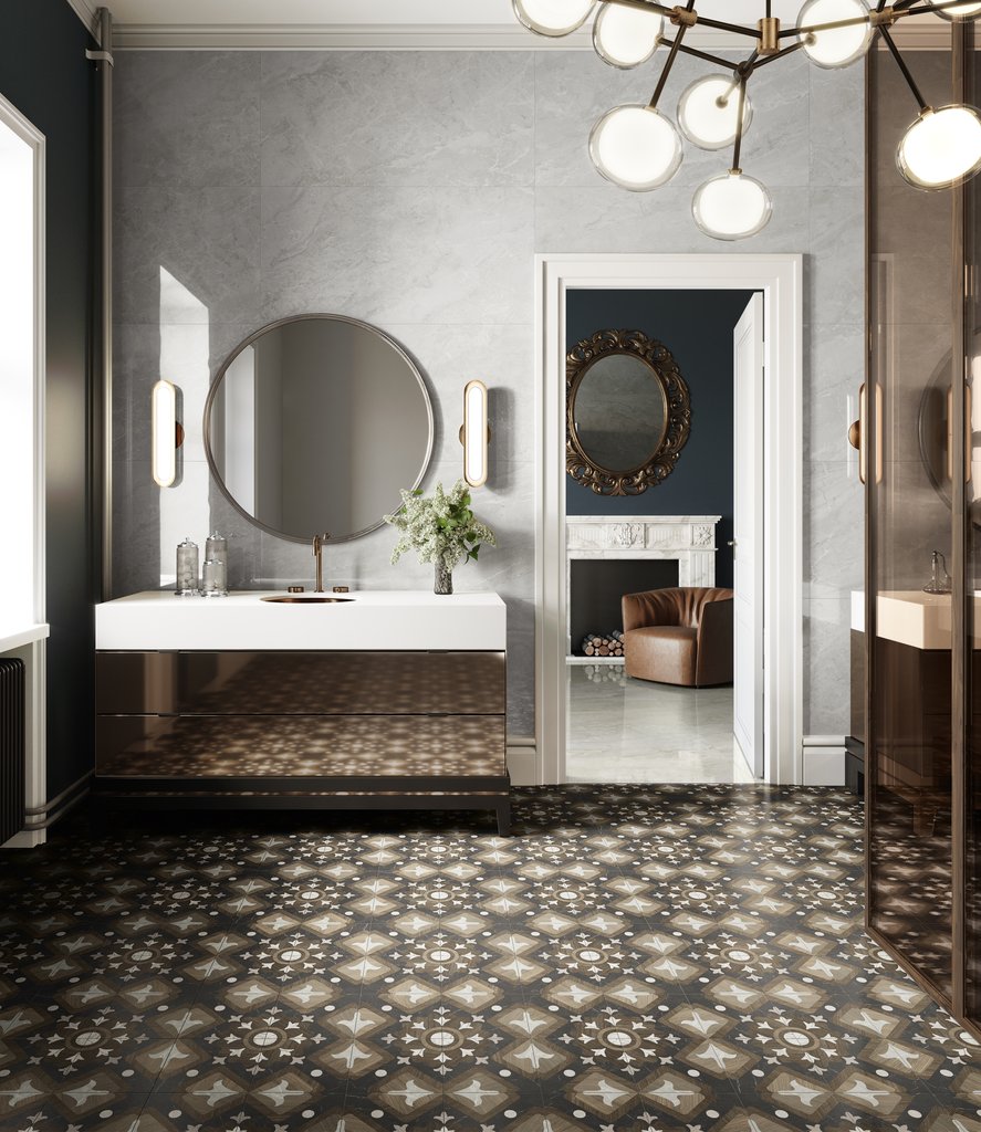 Плитка керамогранітна CSAIGL0420 Intarsi Glam 04 200x200x10 Sant'agostino - Зображення 1850860-11488.jpg