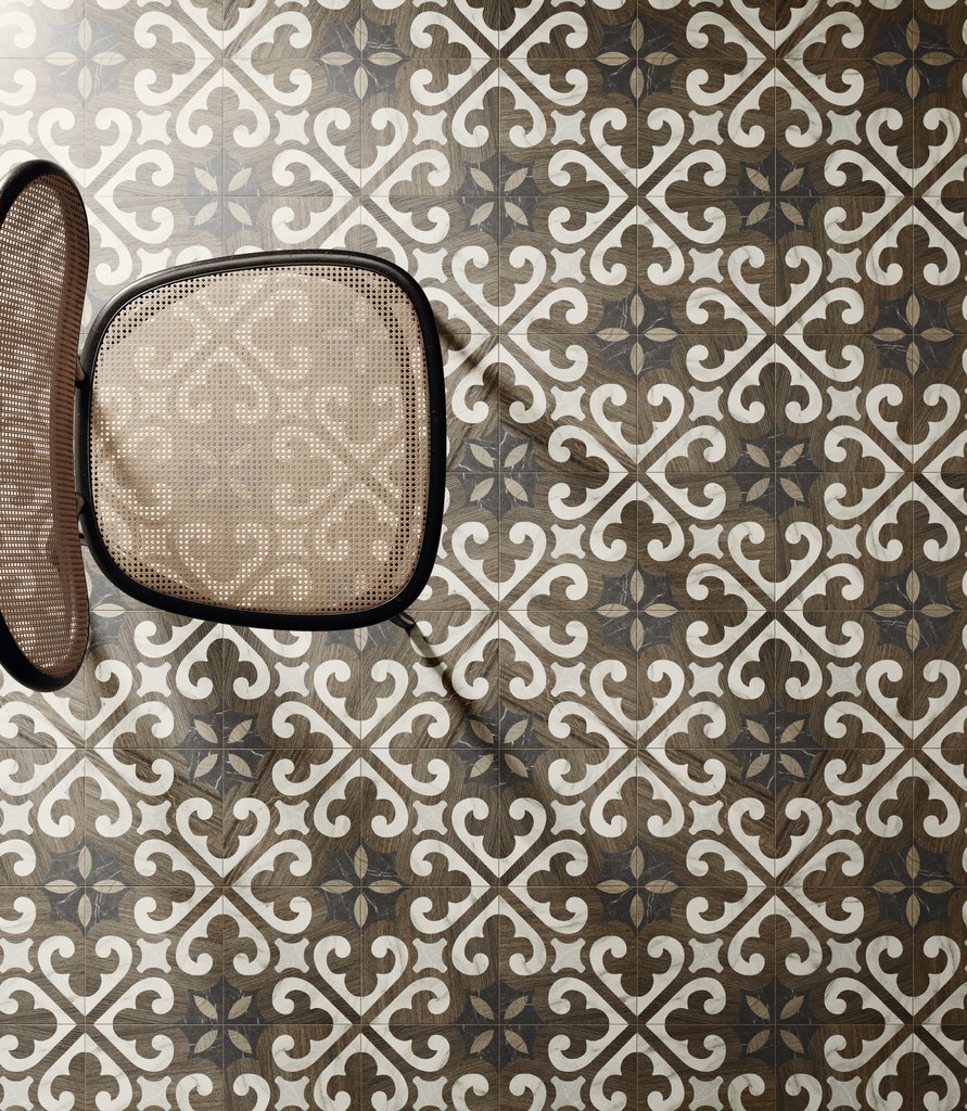 Плитка керамогранітна CSAIGL0520 Intarsi Glam 05 200x200x10 Sant'agostino - Зображення 1850865-0f184.jpg