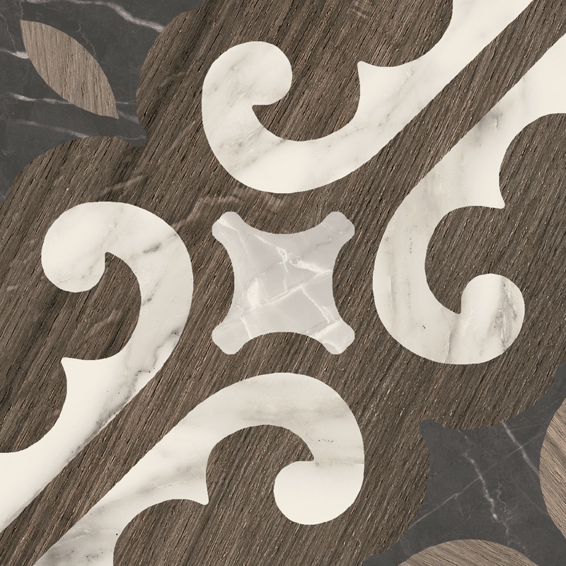 Плитка керамогранітна CSAIGL0520 Intarsi Glam 05 200x200x10 Sant'agostino - Зображення