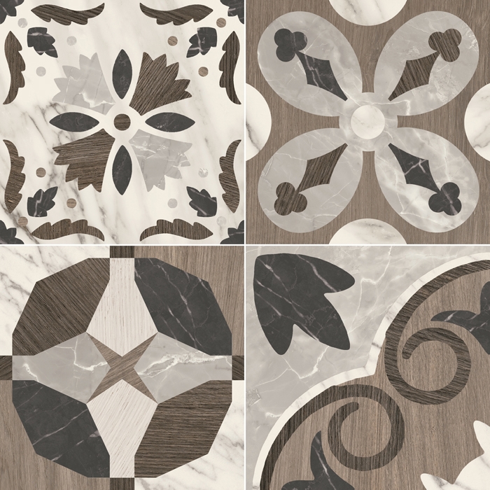 Плитка керамогранітна CSAIGLMX20 Intarsi Glam Mix 200x200x10 Sant'agostino - Зображення 1850870-2092c.jpeg