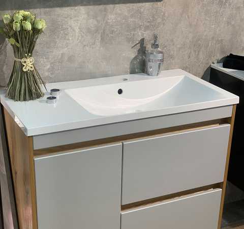 Умивальник Amelia 900R Fancy Marble - Зображення 1851450-03f2a.jpg