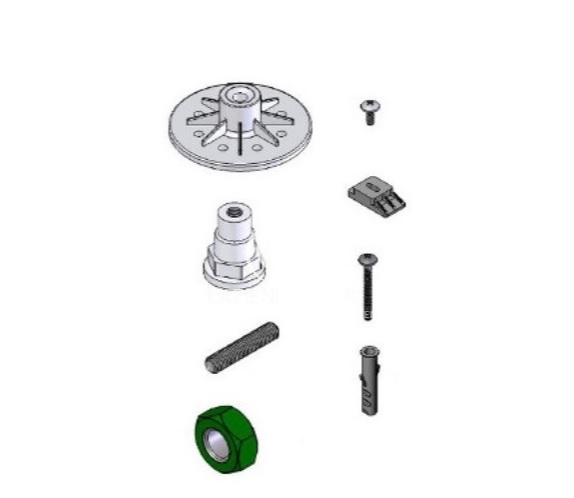 Комплект ніжок для піддону (A27M052000), Roca - Зображення 1851970-dfc8d.jpg