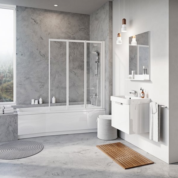 Ванна асиметрична ліва BEHAPPY II 170x75 L, RAVAK - Зображення 1853482-2aa49.jpg