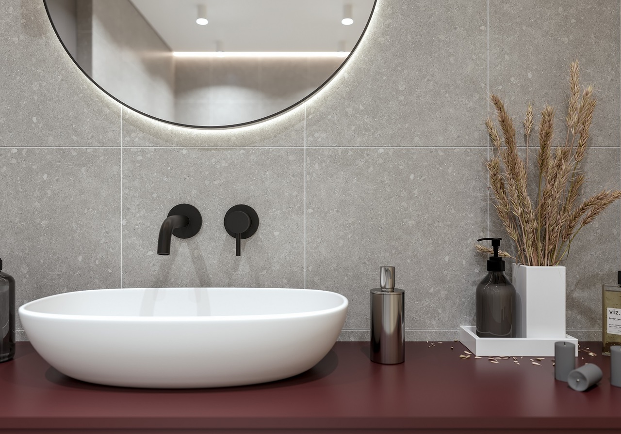 Плитка керамогранітна Pavimento сірий 400x400x8 Golden Tile - Зображення 1853936-2e3fb.jpg