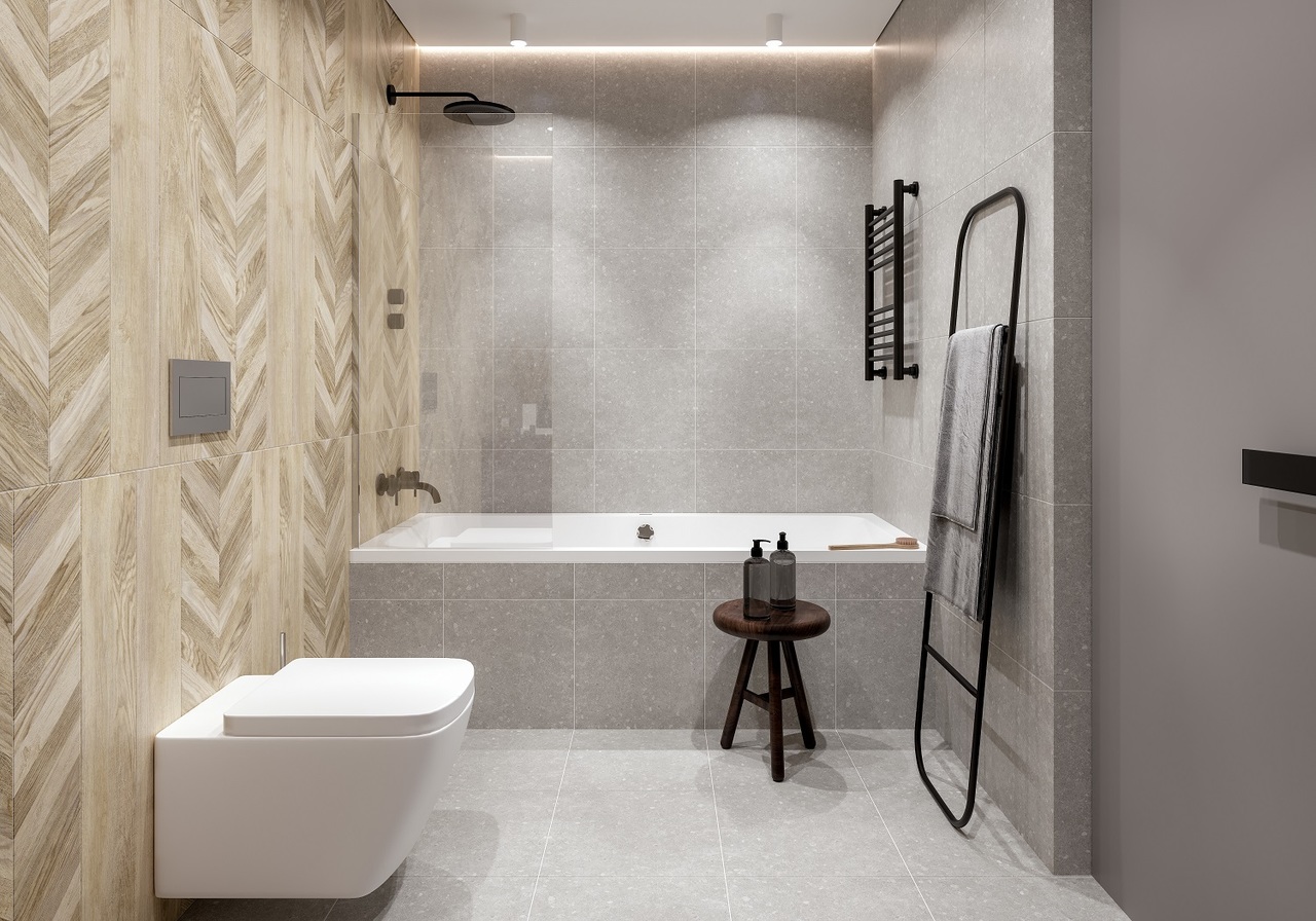 Плитка керамогранітна Pavimento сірий 400x400x8 Golden Tile - Зображення 1853936-501f0.jpg