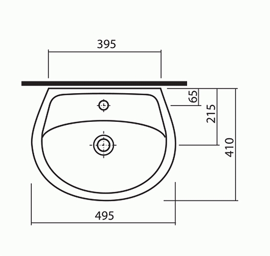 Умивальник Idol 50 (M1115000U), Kolo - Зображення 1854866-585e6.jpg