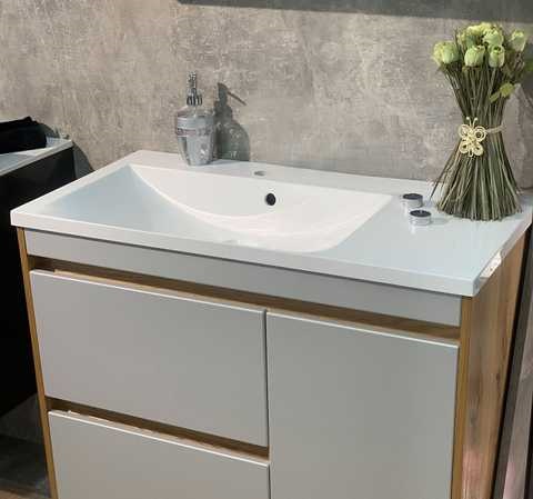 Умывальник Amelia 900L Fancy Marble - Зображення 1856411-6438c.jpg