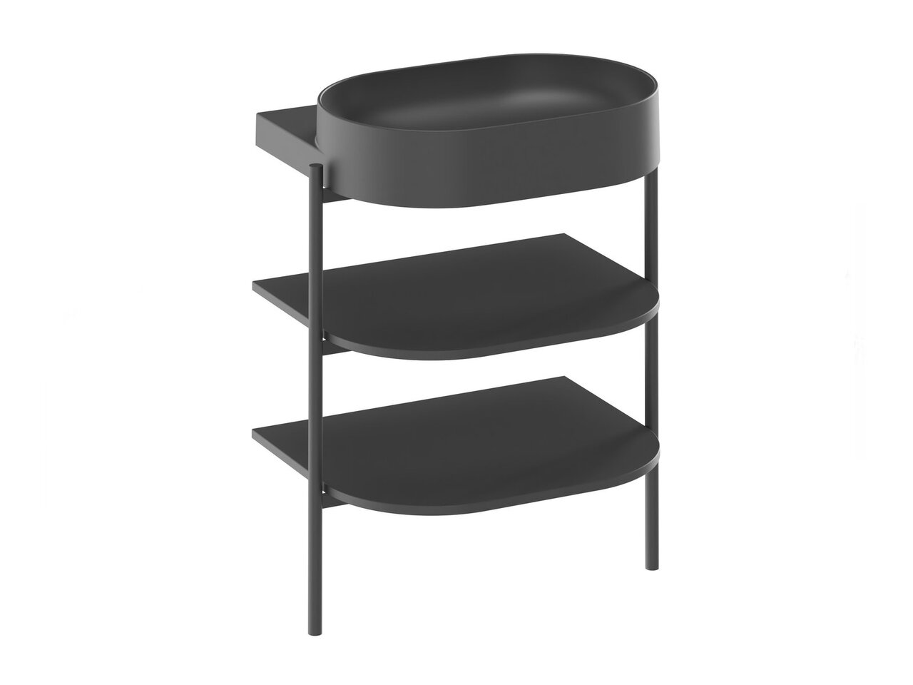 Консоль під умивальник Yard 600 Чорний matt D80000D005 Ravak - Зображення 185710026-7800d.jpg