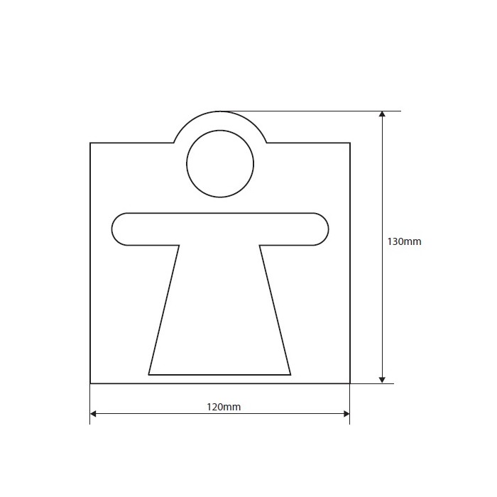 Табличка ”Жіночий туалет” Hotel (111022045), Bemeta - Зображення 1857626-2bd64.jpeg
