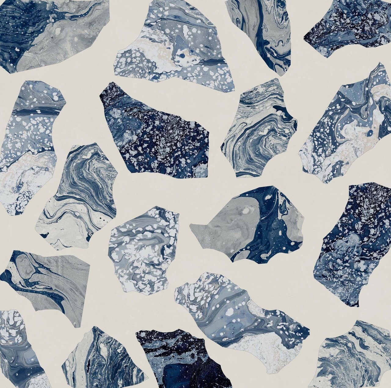 Плитка керамогранітна CSAIAPSK90 Insideart Palladia Star KRY 900x900x10 Sant'agostino - Зображення