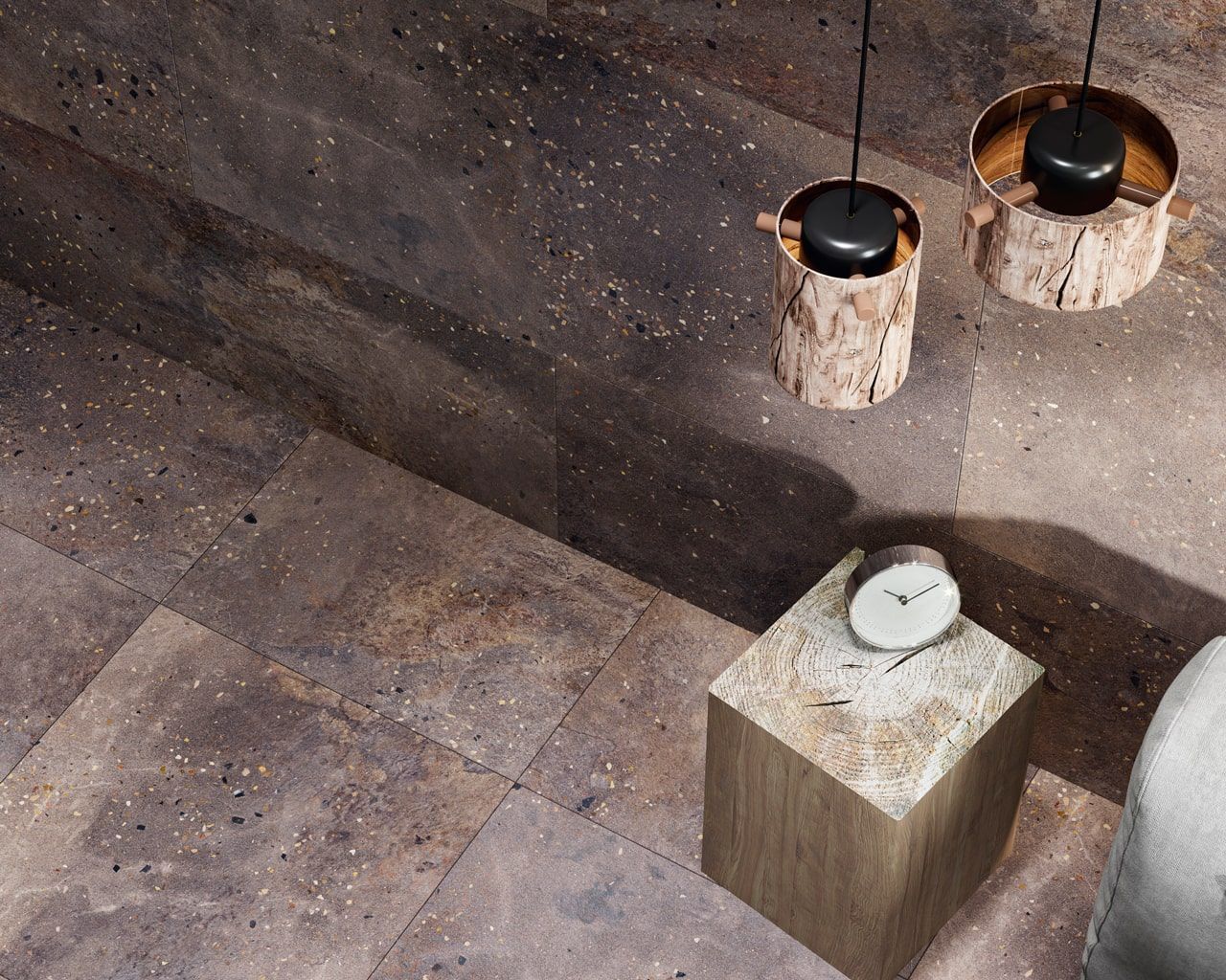 Плитка керамогранітна Desertdust Taupe RECT STR 598x598x9 Paradyz - Зображення 1859618-57ff2.jpg