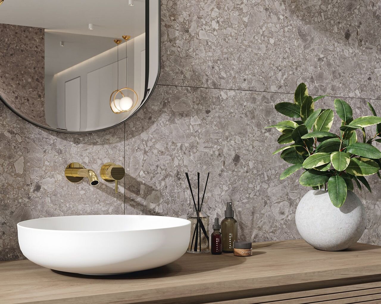 Плитка керамогранітна Granddust Grys RECT POL 598x1198x9 Paradyz - Зображення 1859668-0460f.jpg