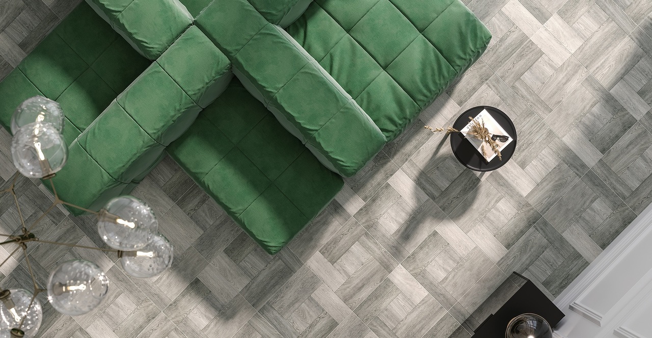 Плитка керамогранитная Home Wood коричневый 400x400x8 Golden Tile - Зображення 1860506-12853.jpg