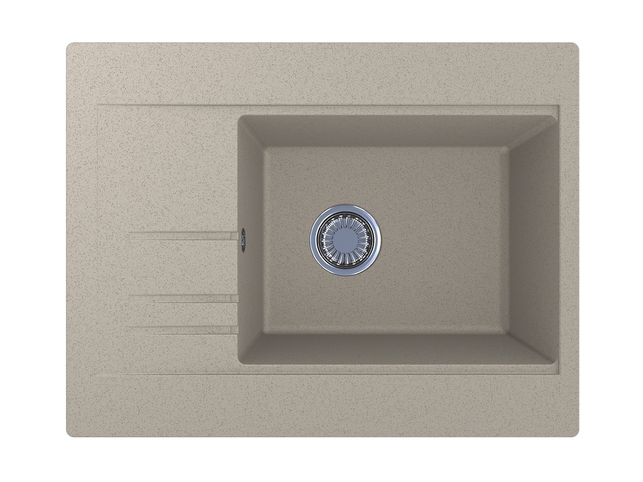Кухонна мийка BODRUM 650 Sand, MIRAGGIO - Зображення