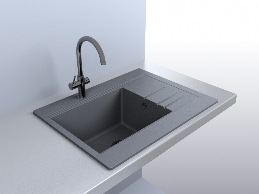 Кухонна мийка BODRUM 650 Grey, MIRAGGIO - Зображення 1863419-827ac.jpg