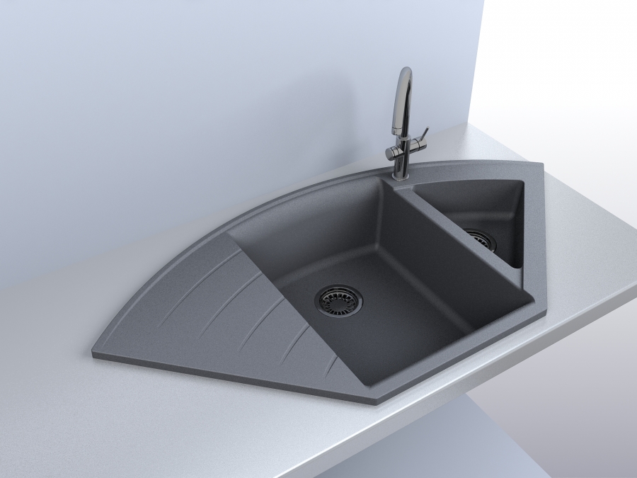 Кухонна мийка EUROPE Grey, MIRAGGIO - Зображення 1863425-76d2f.jpg