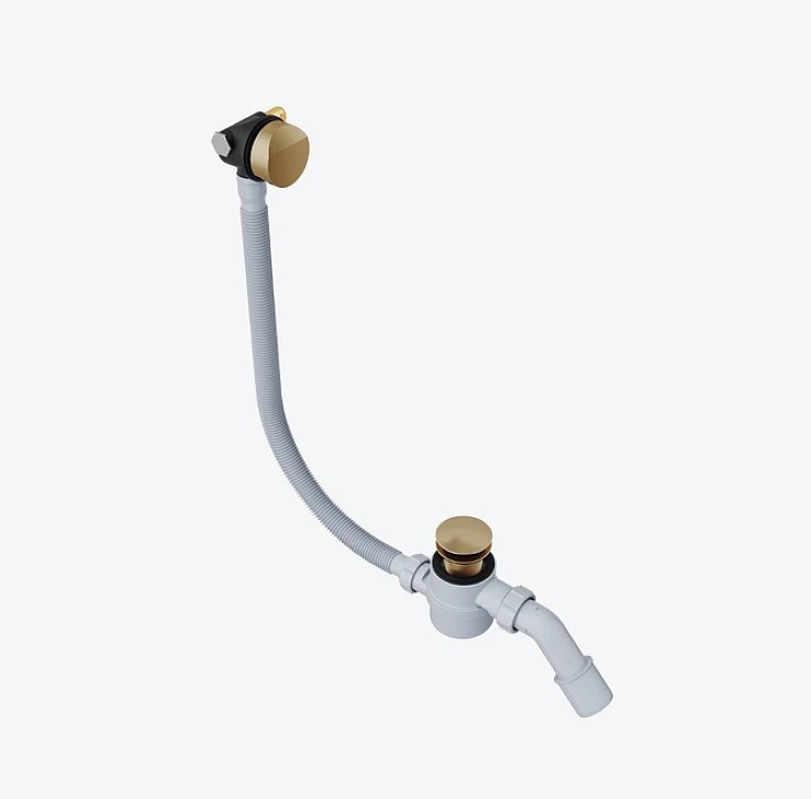 Сифон для ванни Hover ARIN.3410CB мідь матова Radaway - Зображення