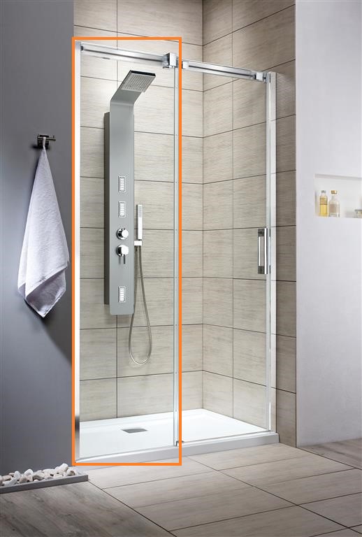 Душова стінка Espera DWJ 450 ліва, RADAWAY - Зображення