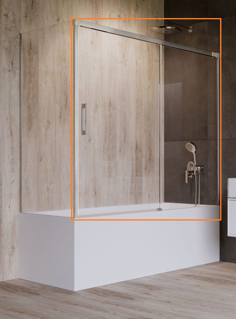 Двері для ванни Idea PN DWJ+S 140 R RADAWAY - Зображення 1864968-e63bd.jpg