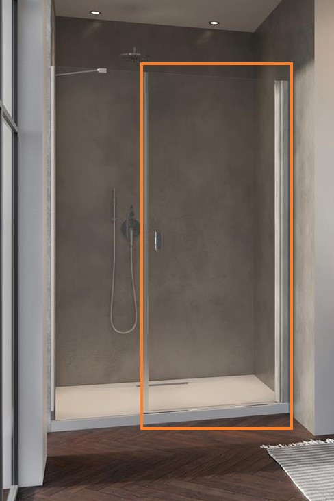 Душові двері NES 8 DWS 590 праві RADAWAY - Зображення 1865137-638fa.jpg