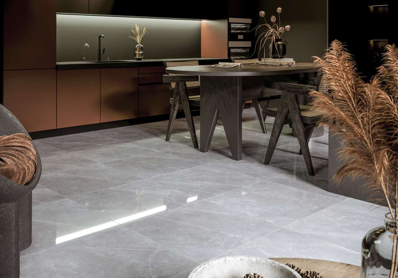 Плитка керамогранитная 5V2580 Space Stone Cірий RECT 600x600x8 Golden Tile - Зображення 186580519-60442.jpg