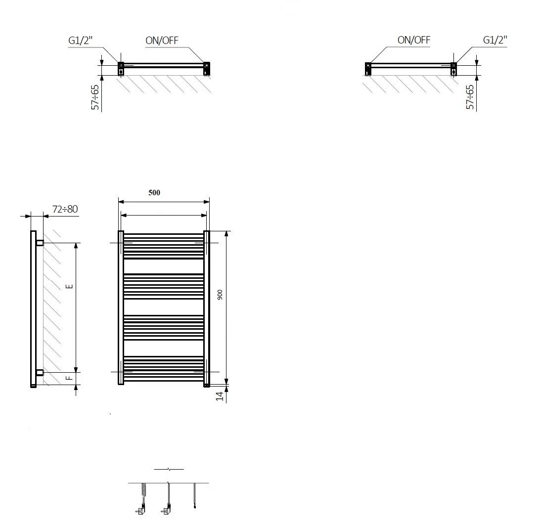 Рушникосушка Fiona One 900х500 WWFIE090050KMSTE1P Terma - Зображення 186654144-48ed5.jpg