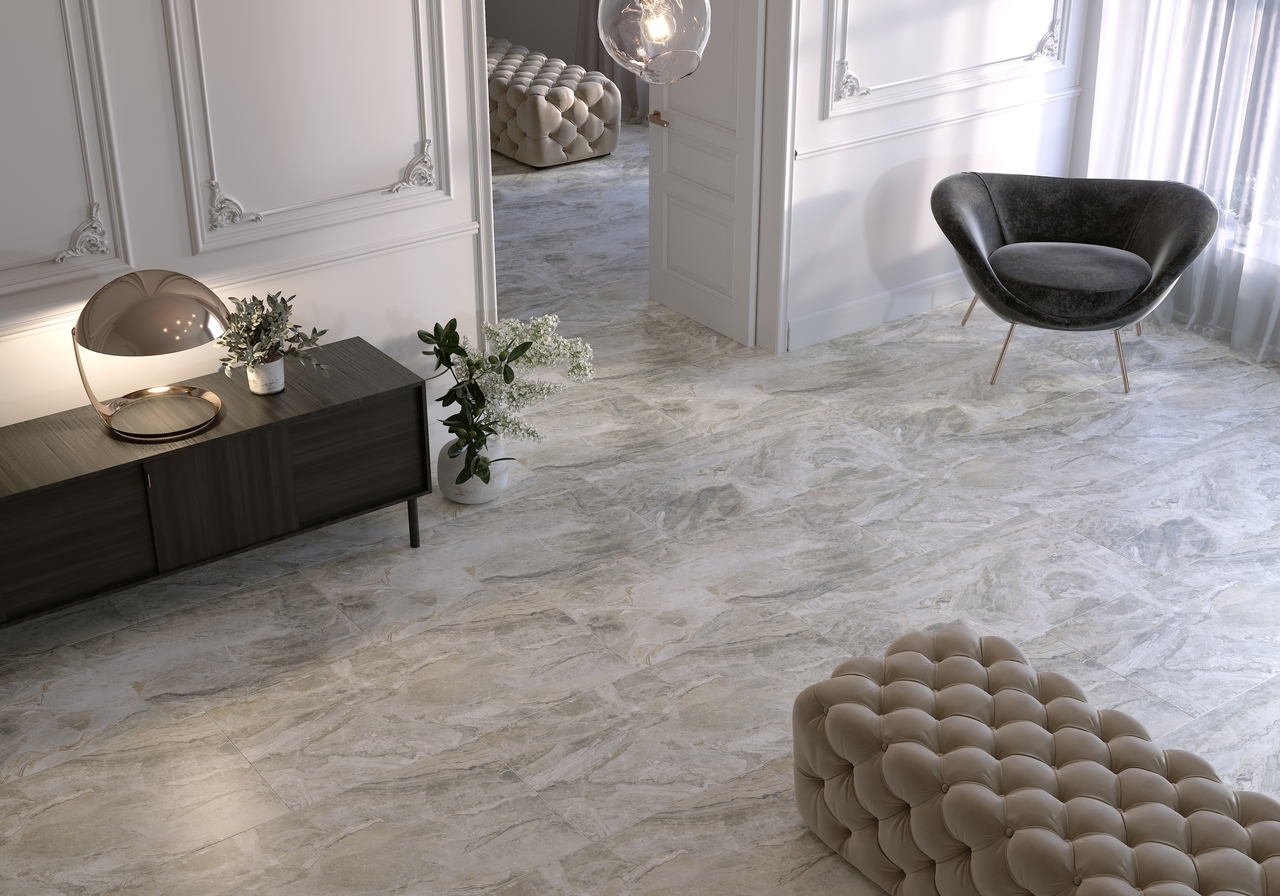 Плитка керамогранітна Vesuvio бежевий LAP 600x600x10 Golden Tile - Зображення 1866562-e96b6.jpg