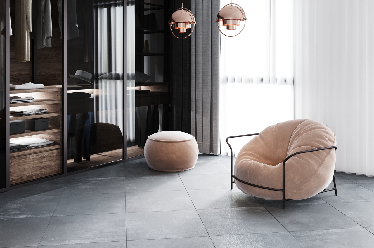 Плитка керамогранітна Lucido сірий LAP 600x600x10 Golden Tile - Зображення 1866592-1bff8.jpg