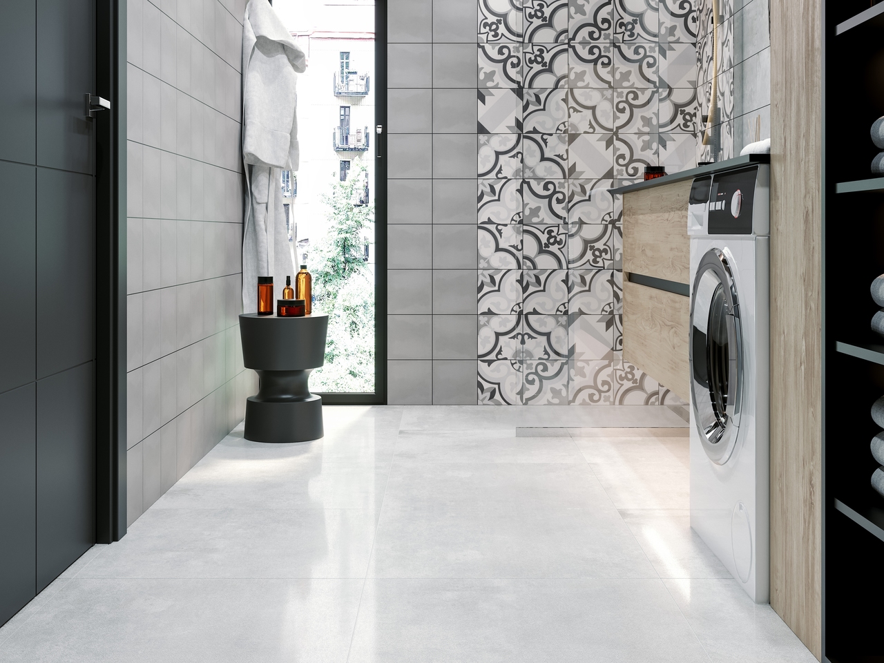 Плитка керамогранітна Lucido світло-сірий LAP 600x600x10 Golden Tile - Зображення 1866597-3cdff.jpg