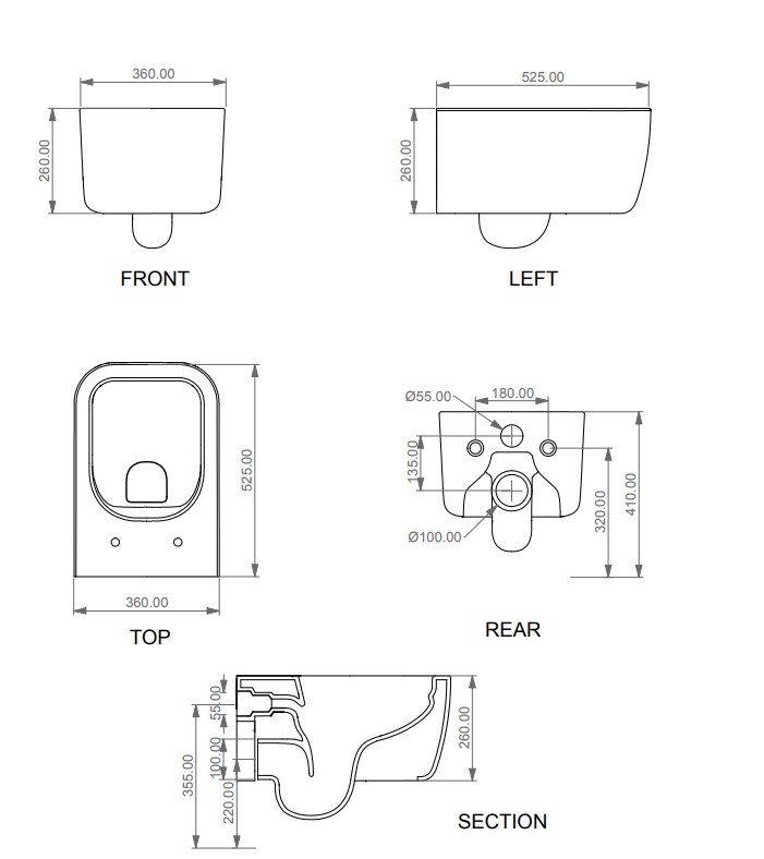 Унітаз підвісний Brio Smart Clean з кришкою soft-close White Gloss GSG Ceramic Design - Зображення 186727709-e163e.jpg