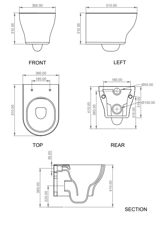 Унітаз підвісний Speed Smart Clean з кришкою soft-close White Gloss GSG Ceramic Design - Зображення 186727726-44877.jpg