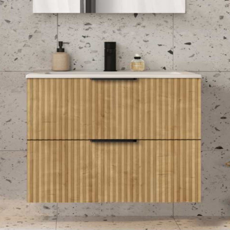 Шафка з умивальником Reef 800 Light Oak A857955464+A3272A4000 Roca - Зображення 186727739-d1f3e.jpg