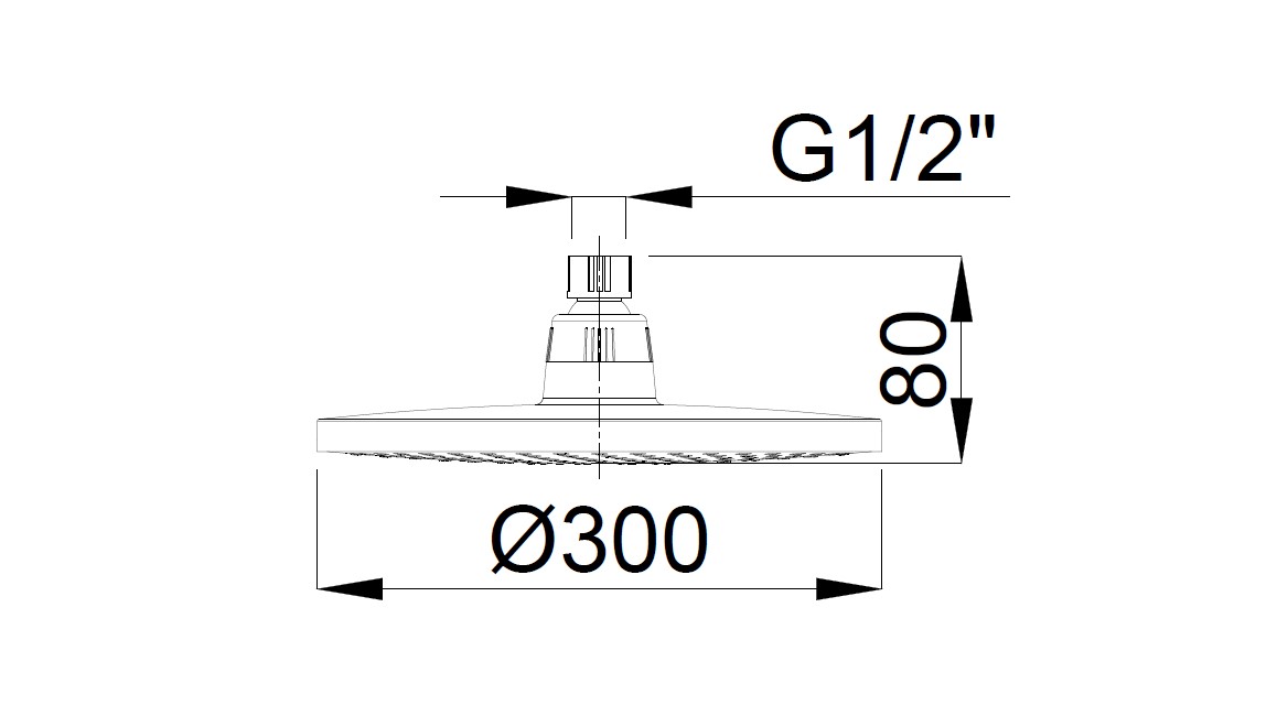 Душова система Lento Optimal (15490721) хром, Adell - Зображення 1867441-f9483.jpg