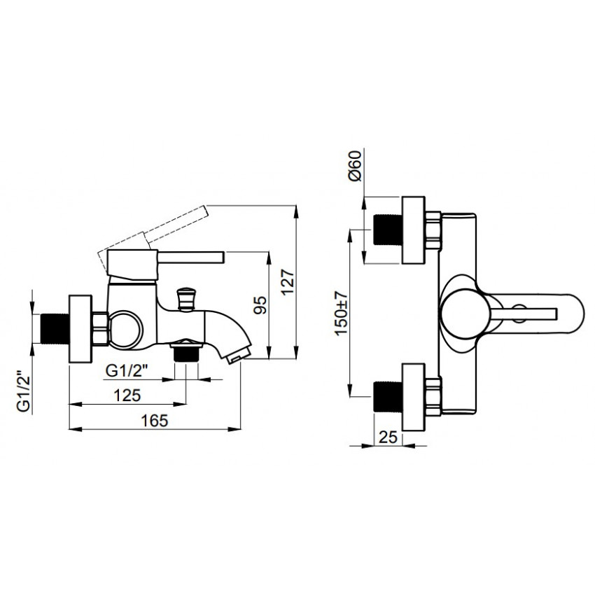 Змішувач для ванни Rondo V2 (15160511) хром, Adell - Зображення 1867481-ef932.jpg