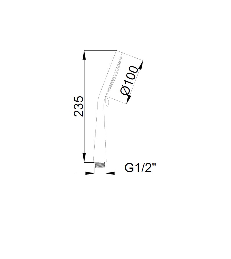 Лійка для ручного душу Lido Hand (15783010) хром, Adell - Зображення 1867521-c6bfe.jpg
